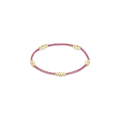 Hope Purpose Gold Bracelet - Pink Champagne