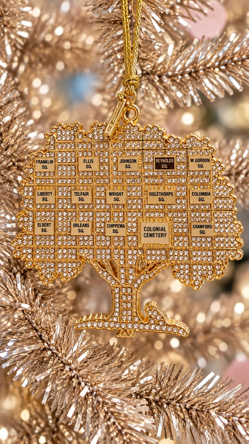 Savannah Oak Tree Ornament