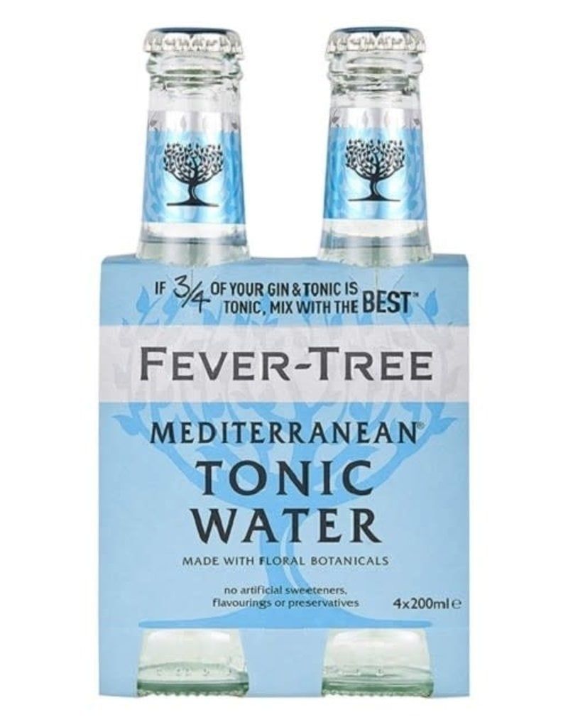 Fever Tree Mediterranean Tonic Water 4pk