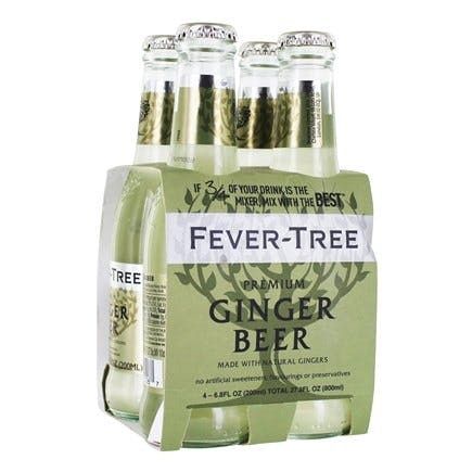 Fever Tree Ginger Beer 4pk 200ml Bottle