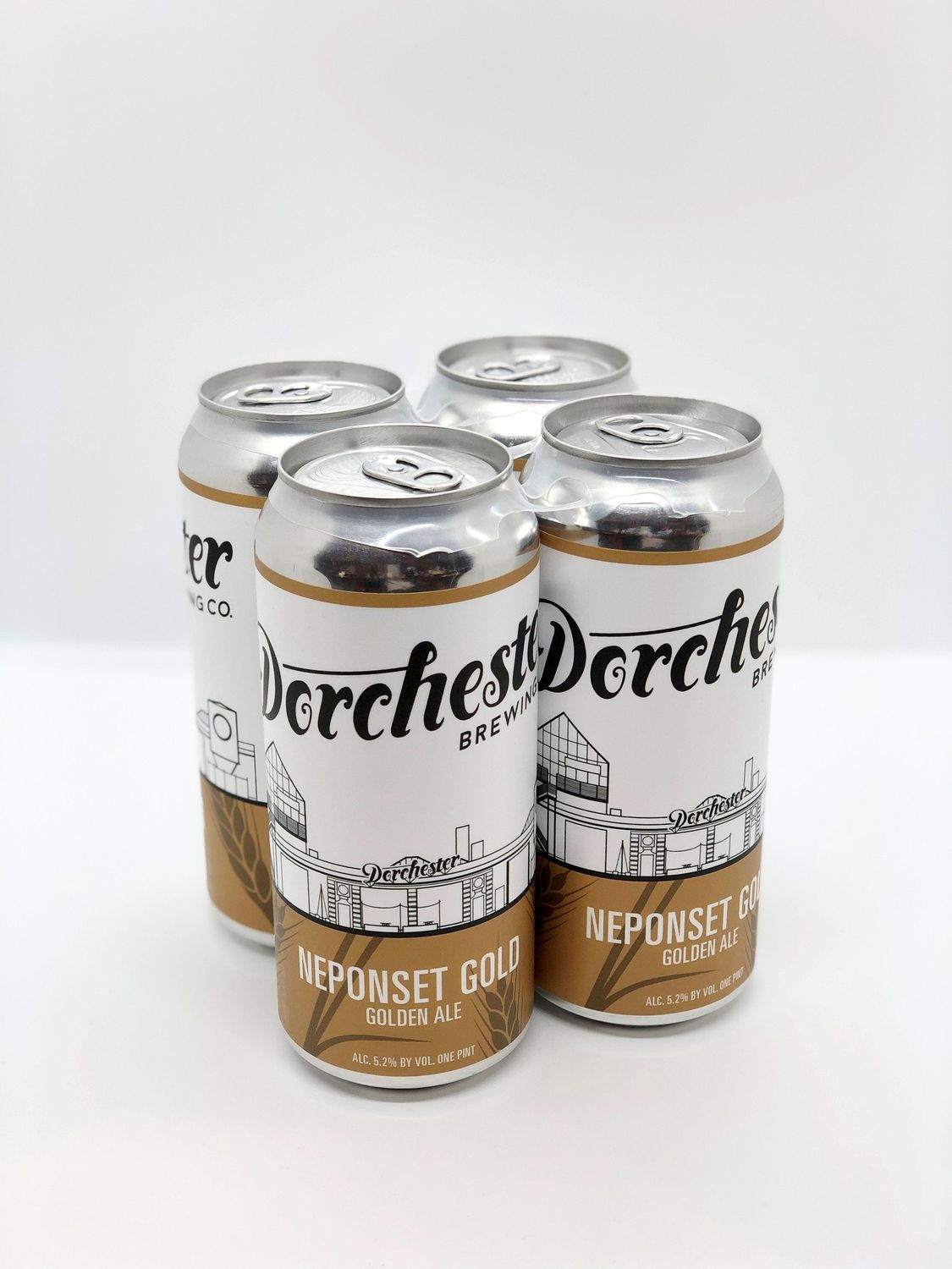 Dorchester Brewing Co. Neponset Gold Golden Ale 4pk 16oz Cans
