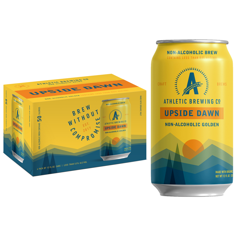 Athletic Brewing Co. NA Upside Dawn Golden Ale 6pk