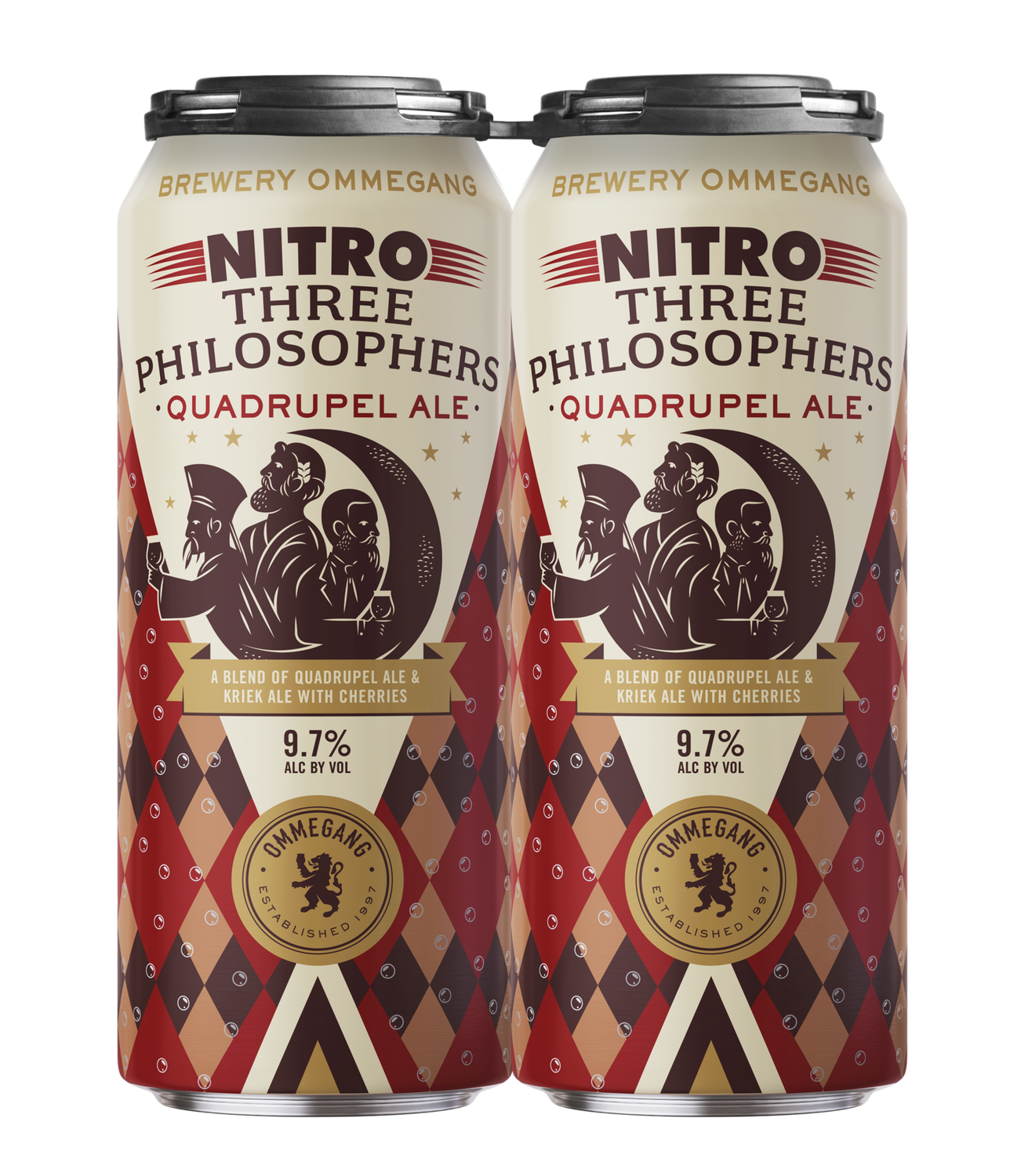 Ommegang Three Philosphers Quadrupel Ale 16oz 4pk Cans