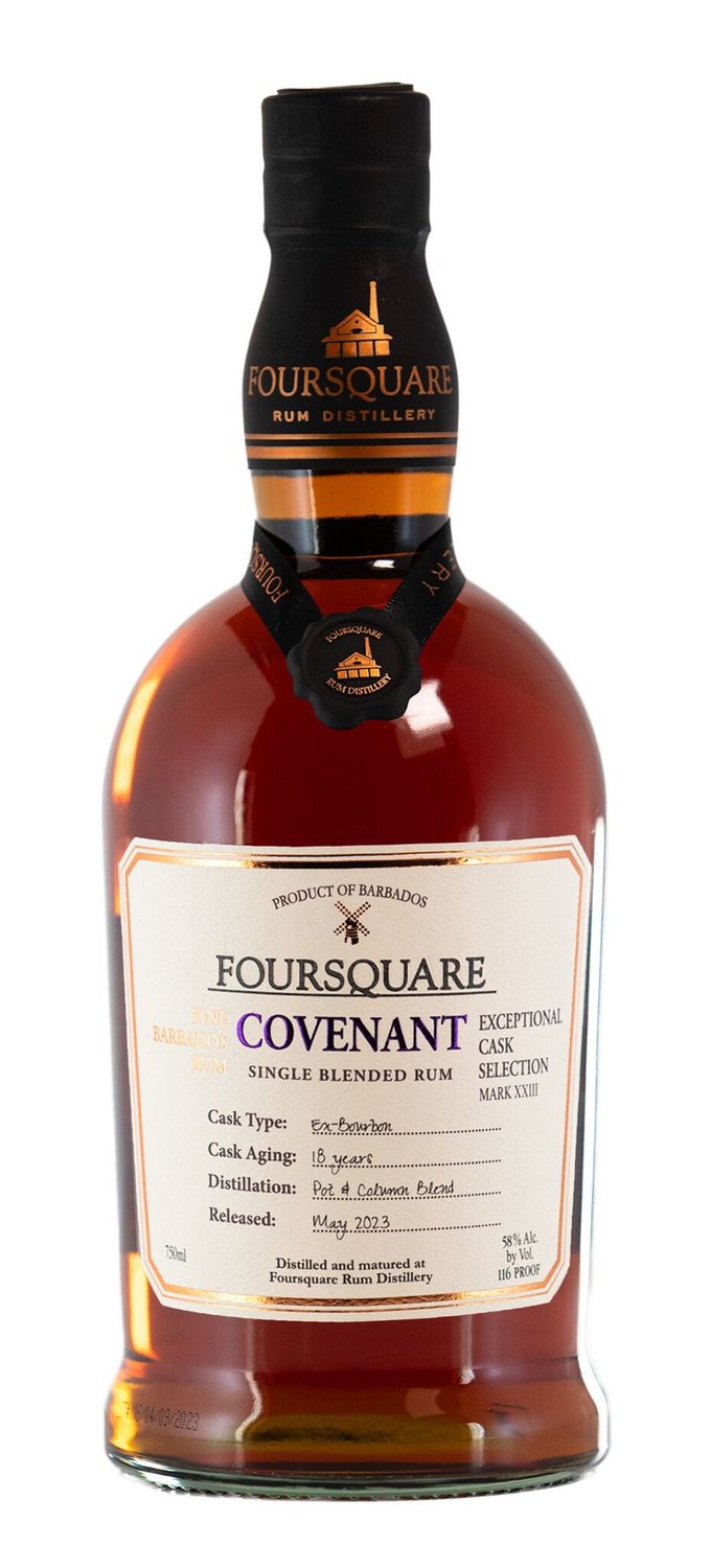 Foursquare Covenant 18 Year Barbados Rum Exceptional Cask Selection