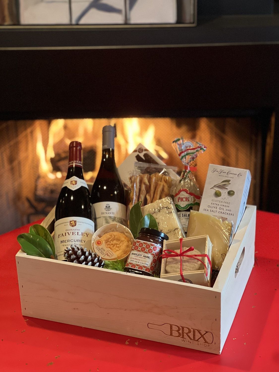 BRIX European Selection Gift Basket