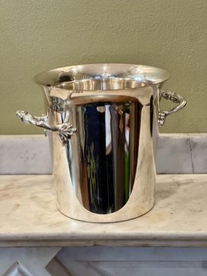 Art Deco Wine Bucket - Silver Plate