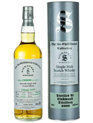 Signatory Linkwood 2009 Un-chill Filtered Aged 12 Yrs