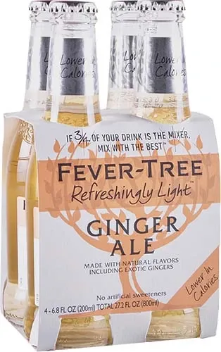 Fever Tree Ginger Ale 4 pk