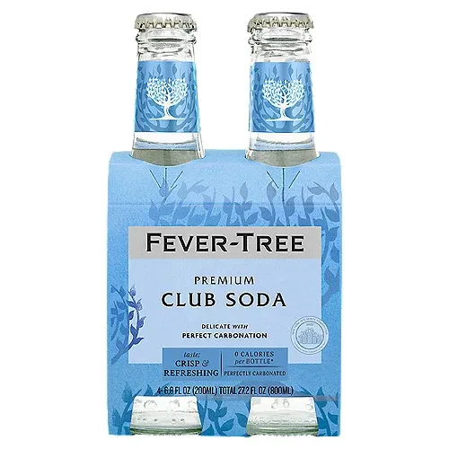 Fever Tree Club Soda 4pk