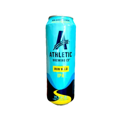 Athletic Brewing Co. NA Run Wild IPA 19oz Cans