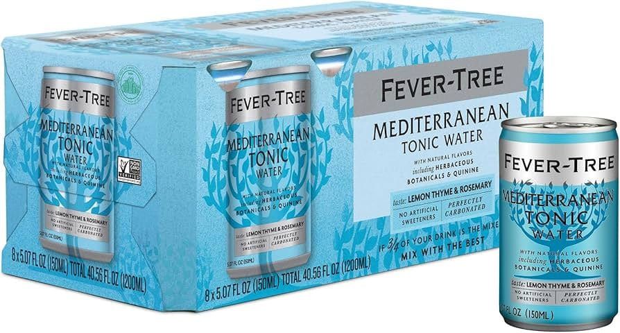 Fever Tree Mediterranean Tonic 8pk CANS