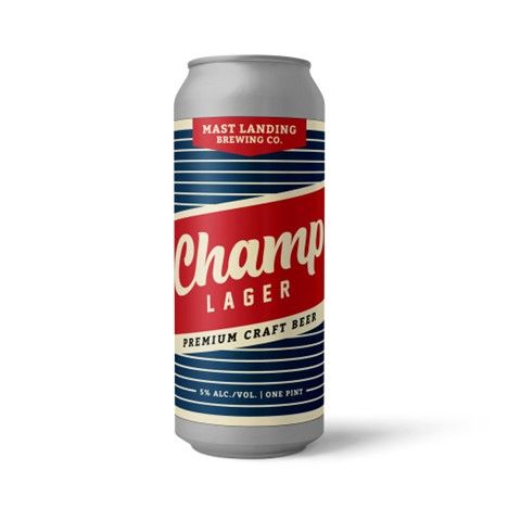 Mast Landing Champ Lager 4pk 16oz Cans