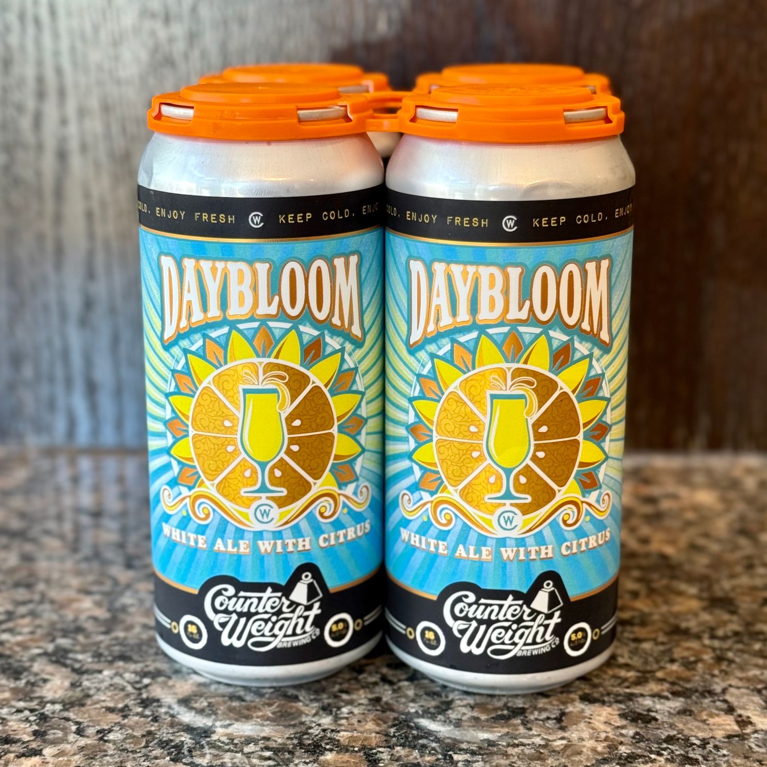 Counter Weight Daybloom Belgian Wheat 4pk 16oz Cans