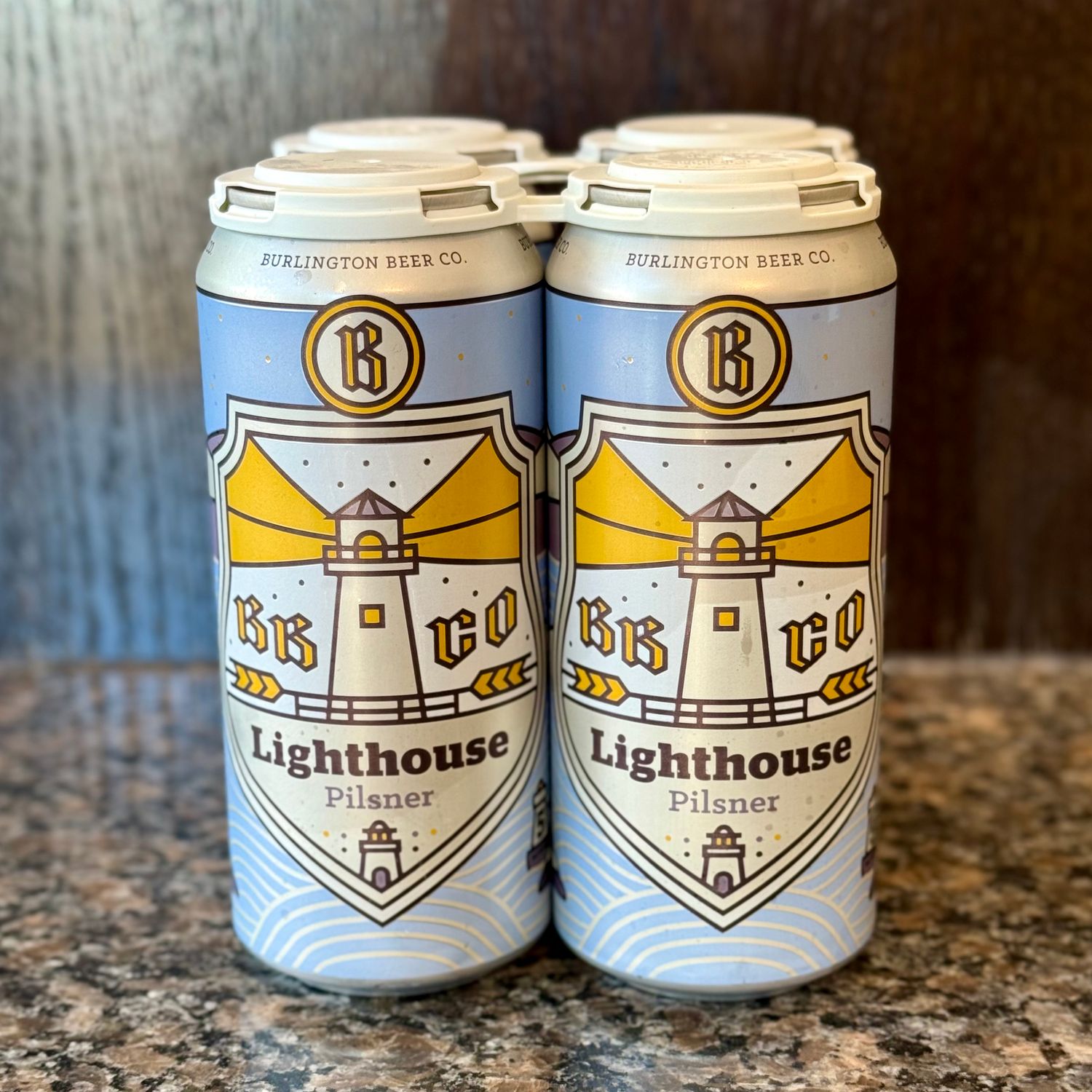 Burlington Beer Lighthouse Pilsner 16oz 4pk Cans