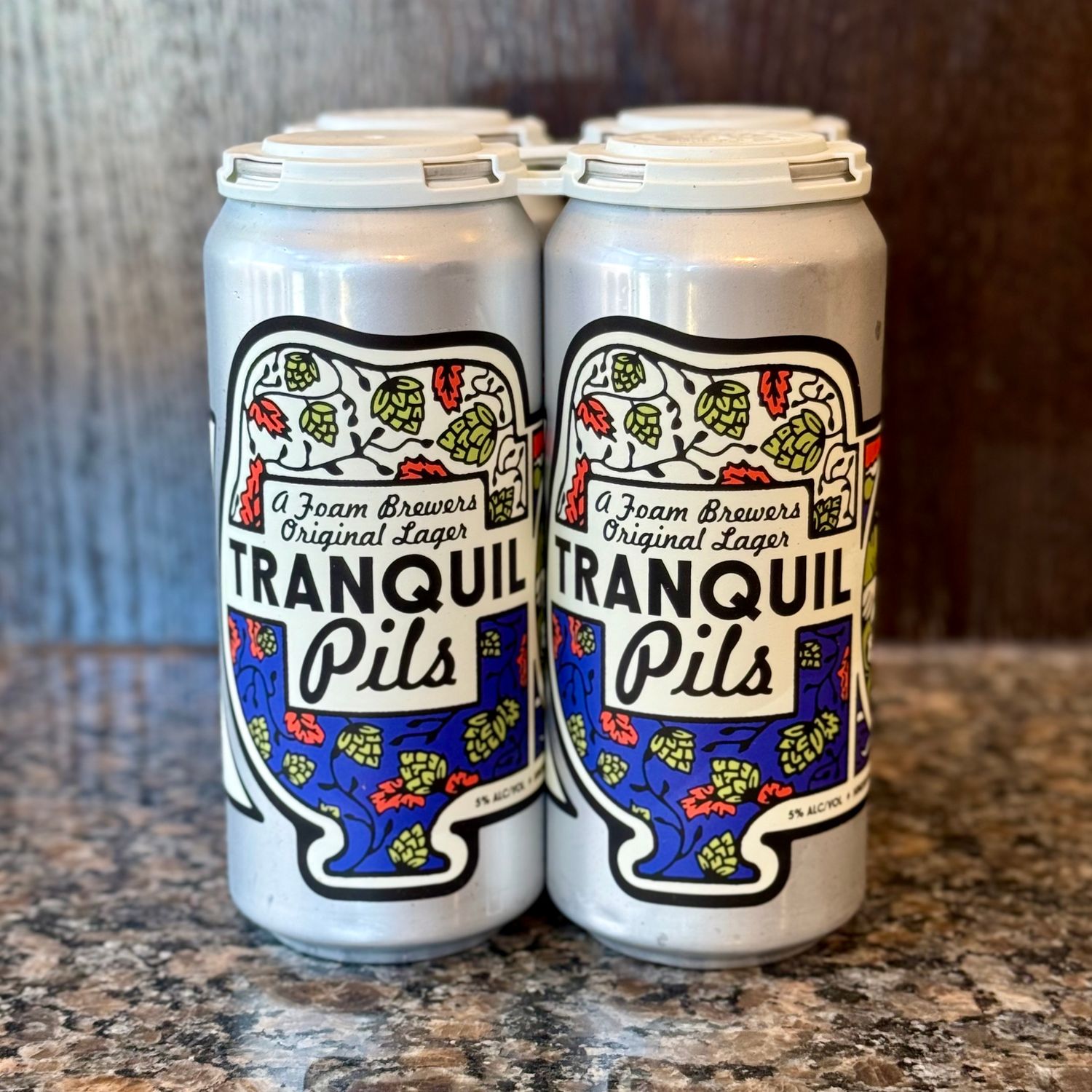 Foam Brewers Tranquil Pils 4pk 16oz Cans