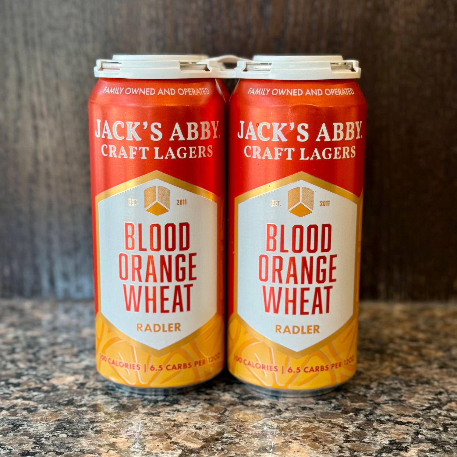 Jack&#39;s Abby Blood Orange Wheat Radler 4pk 16oz Cans