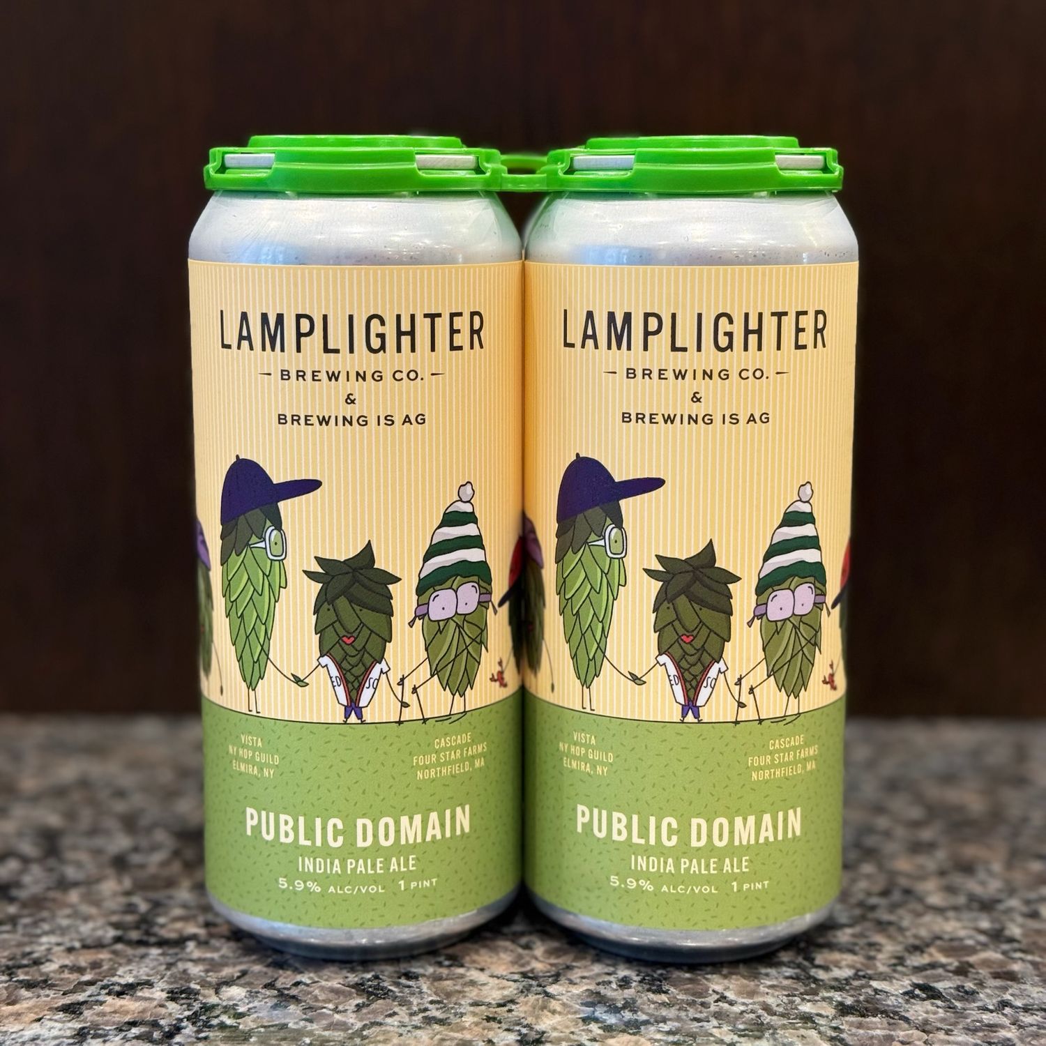 Lamplighter Brewing Public Domain IPA 16oz 4pk Cans