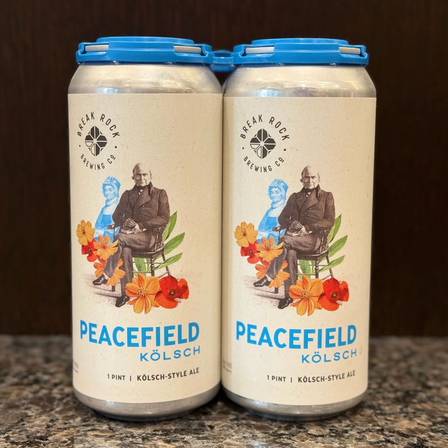 Break Rock Brewing Peacefield Kolsch 4pk 16oz Cans