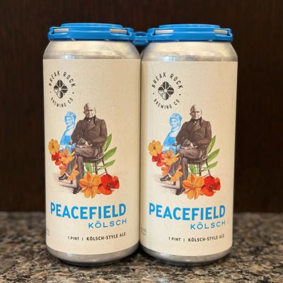 Break Rock Brewing Peacefield Kolsch 4pk 16oz Cans