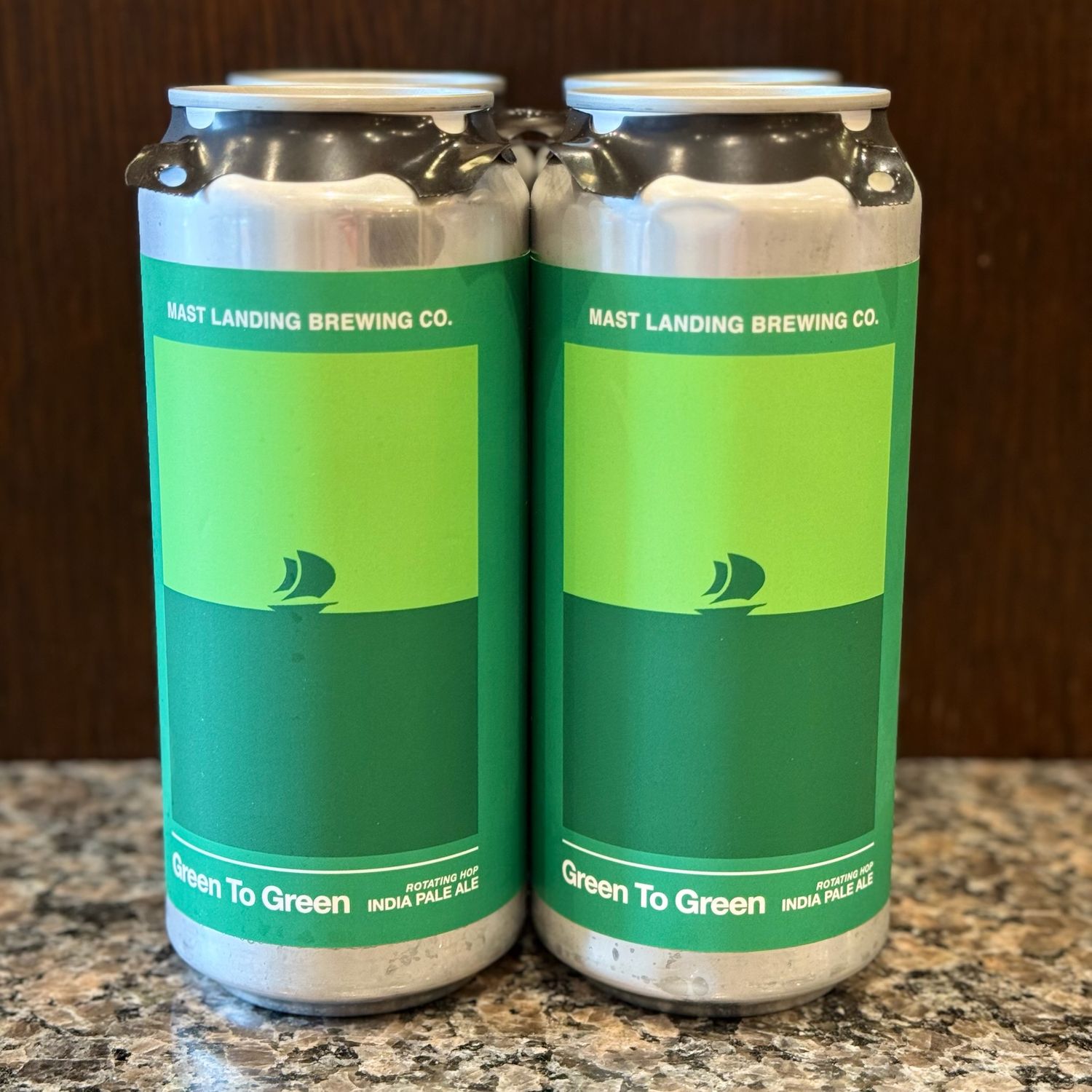 Mast Landing Green to Green Rotating Hop IPA 16oz 4pk Cans