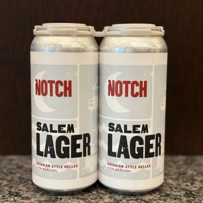 Notch Brewing Salem Lager 16oz 4pk Cans