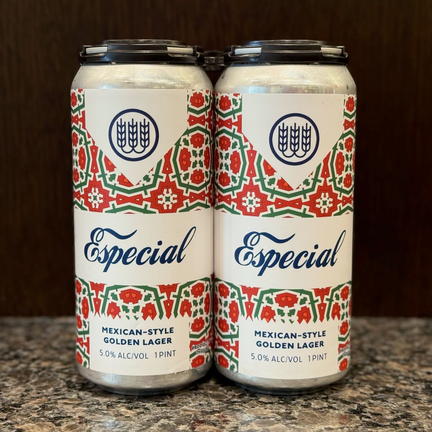 Schilling Beer Co. Especial Mexican-Style Lager 16oz 4pk Cans