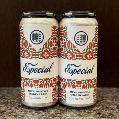Schilling Beer Co. Especial Mexican-Style Lager 16oz 4pk Cans