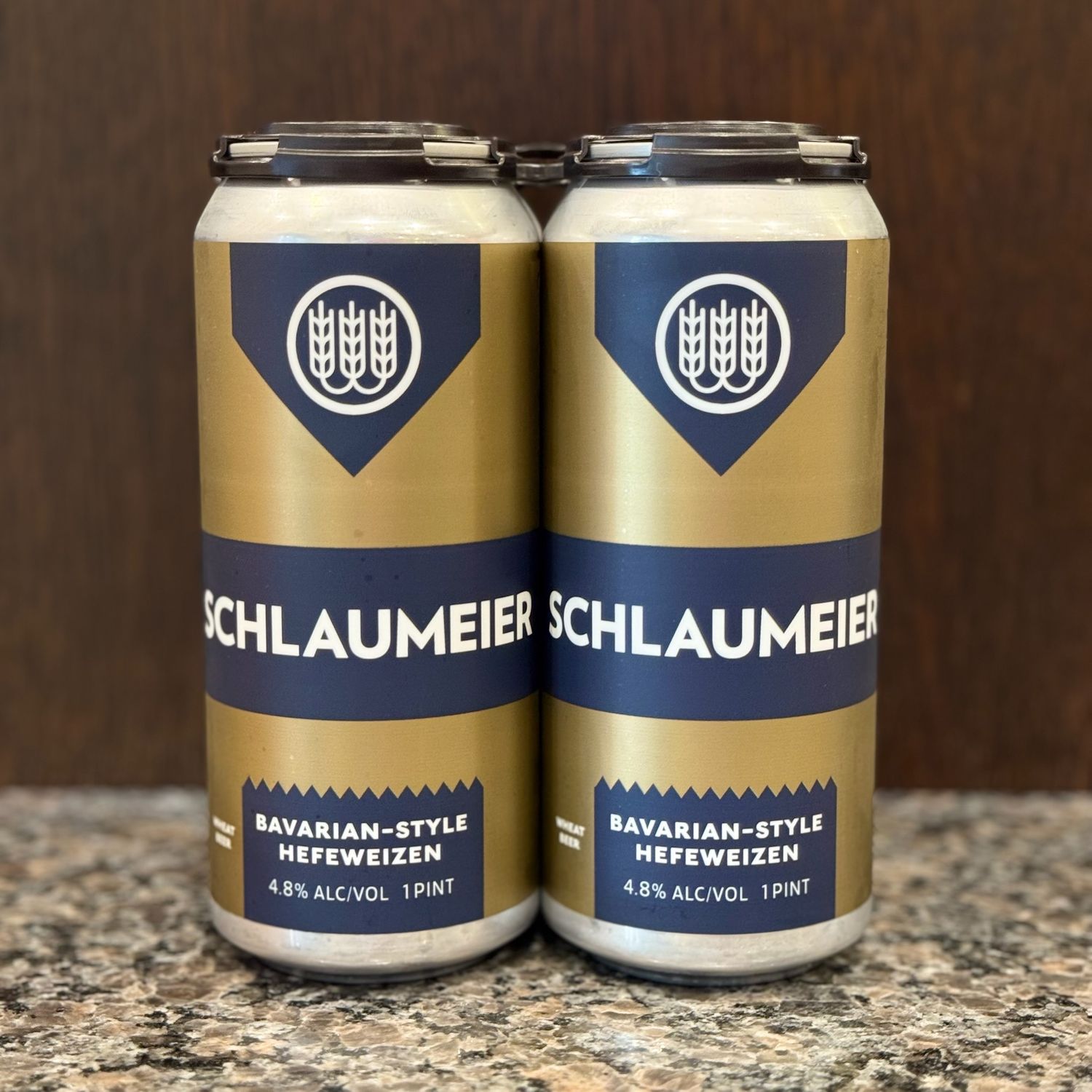 Schilling Beer Co. Schlaumeier Hefeweizen 16oz 4pk Cans