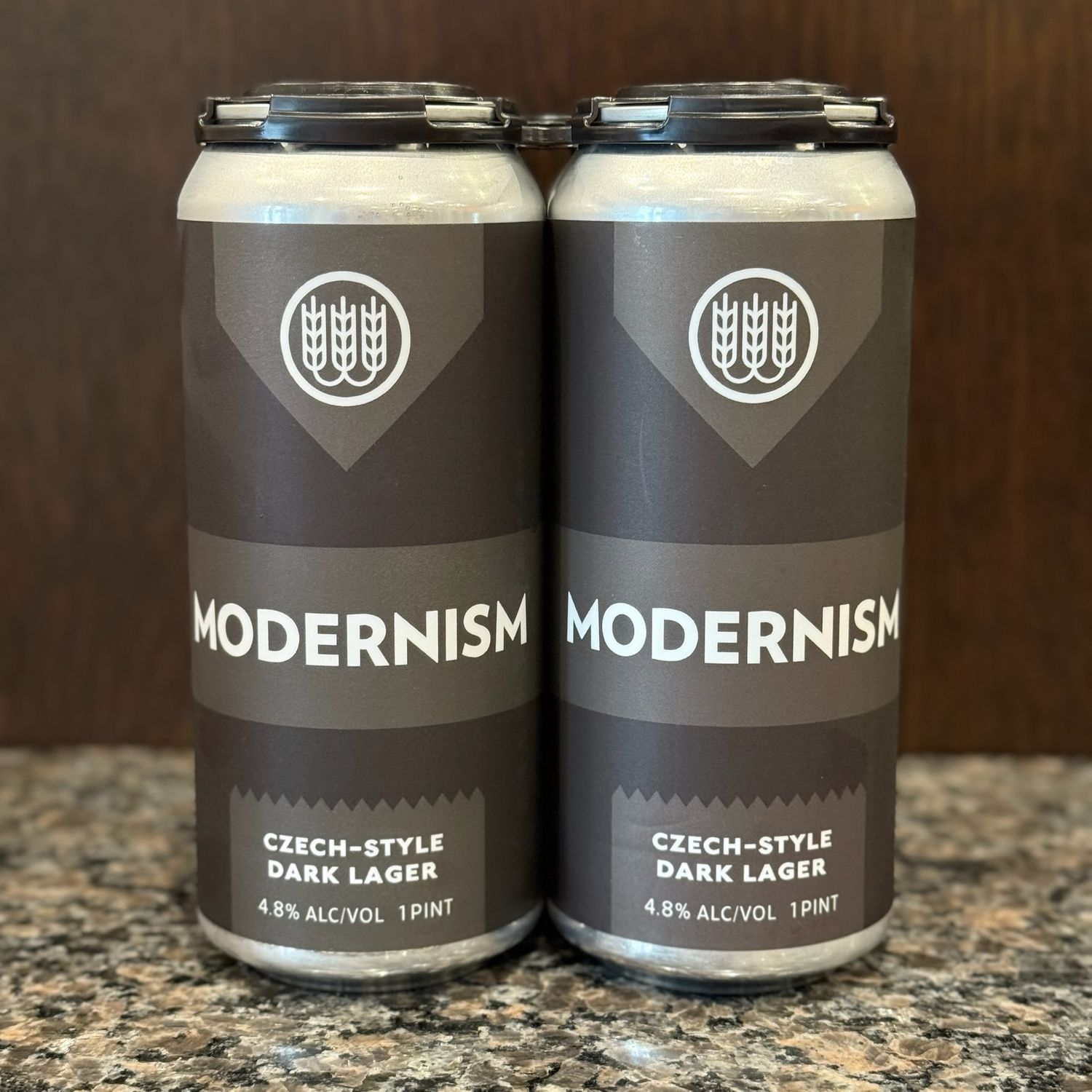 Schilling Beer Co. Modernism Czech Dark Lager 16oz 4pk Cans