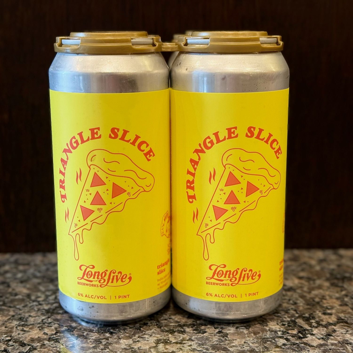 Long Live Triangle Slice NEIPA 16oz 4pk Cans