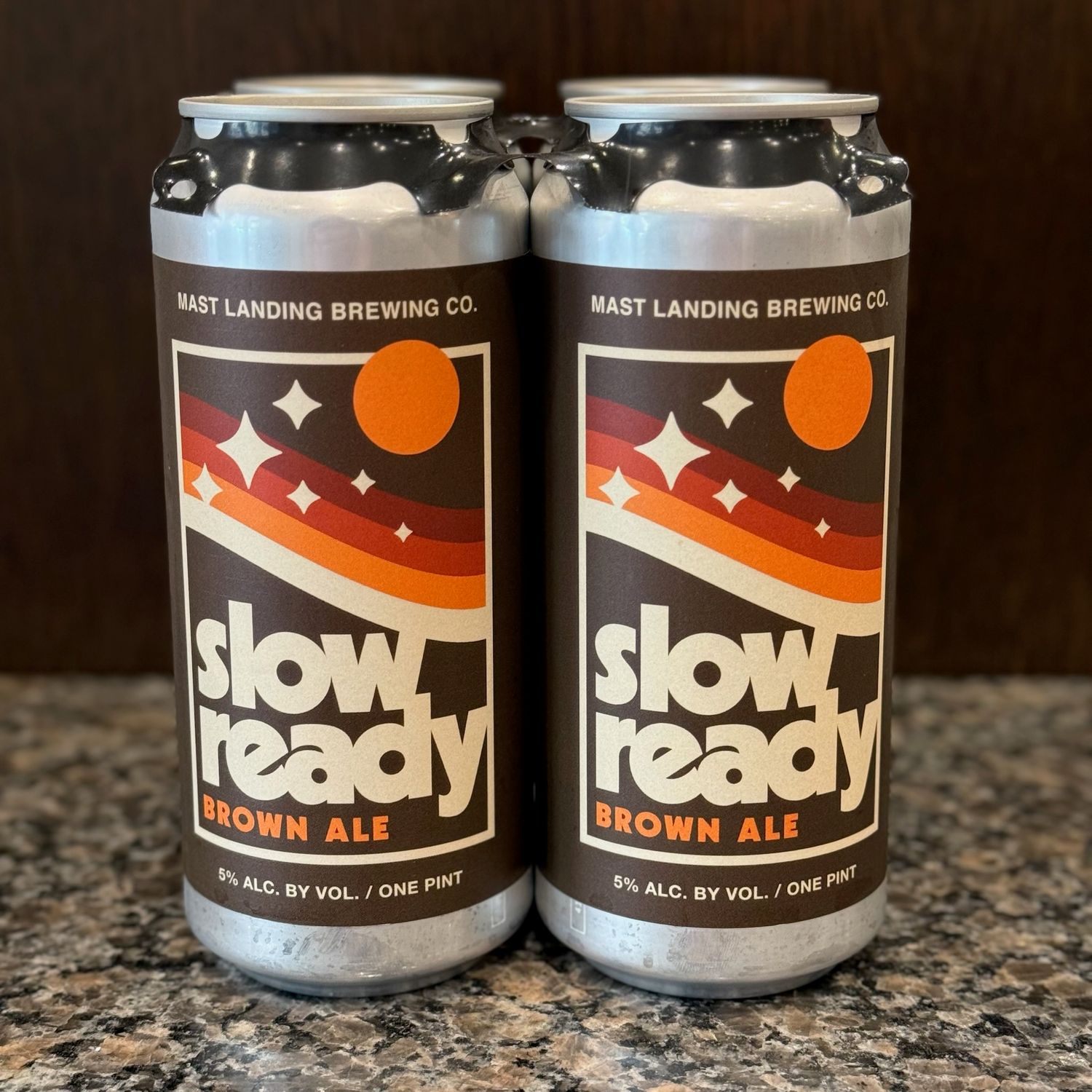 Mast Landing Slow Ready Brown Ale 16oz 4pk Cans