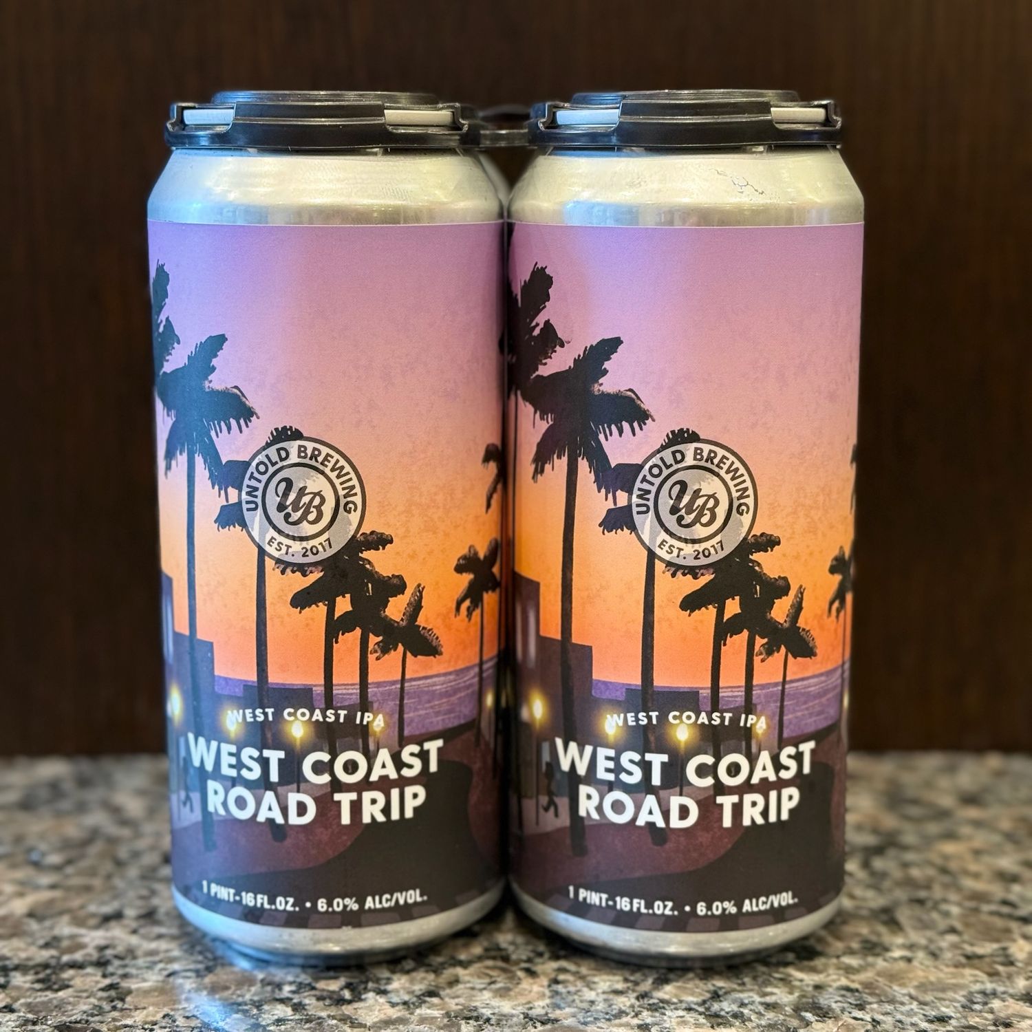 Untold Brewing West Coast Road Trip IPA 16oz 4pk Cans