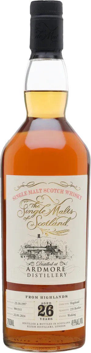 Single Malts of Scotland Ardmore 1997 26 Year Single Malt Scotch Whisky