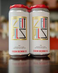 Oxbow Brewing Co. Zeit Pilsner 16oz 4pk Cans