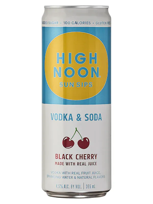 High Noon Black Cherry Can