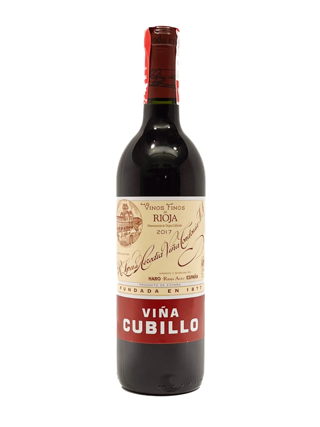 Lopez de Heredia Cubillo Crianza 2017