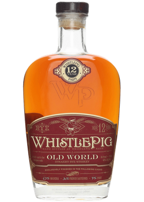 Whistle Pig 12 Year Old World Rye Whiskey