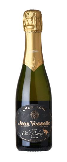 Champagne Jean Vesselle Brut Rose 'Oeil de Perdrix' 375ml