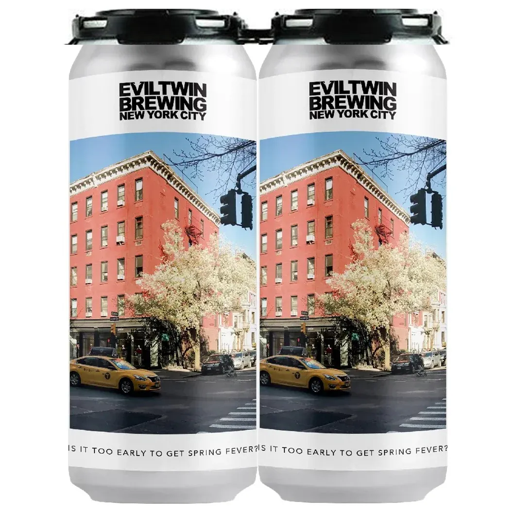 Evil Twin Brewing Is It Too Early To Get Spring Fever IPA 16oz 4pk Cans