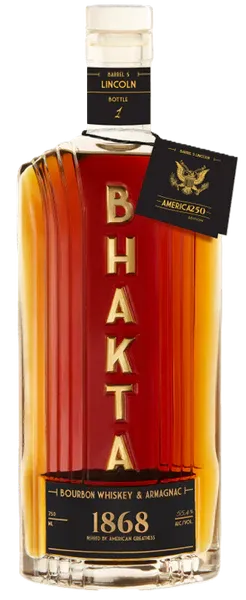 Bhakta 1868 Barrel 5 Lincoln Bourbon Armagnac