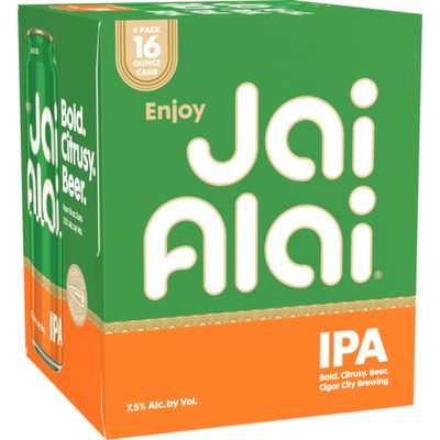 Cigar City Jai Alai IPA 16oz 4pk Cans