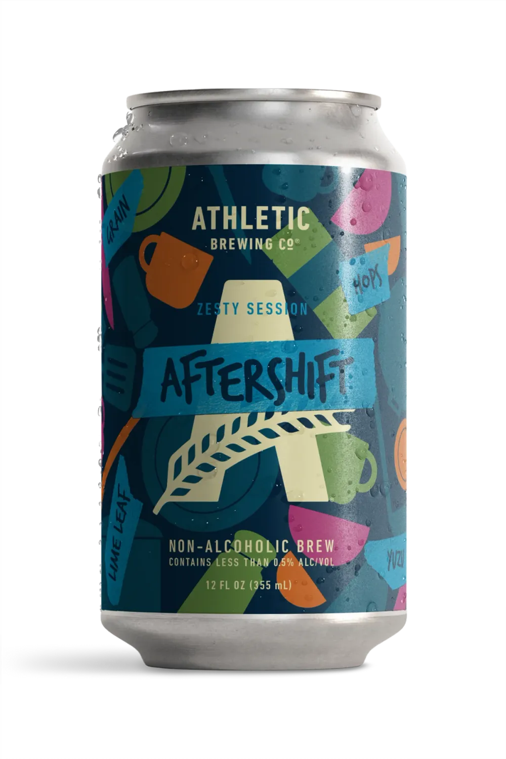 Athletic Brewing Co. NA Aftershift Zesty Session 12oz 6pk Cans