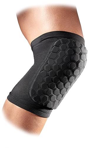 6440 Hex Knee/Elbow/Shin Pair, Color: Black, Size: Youth