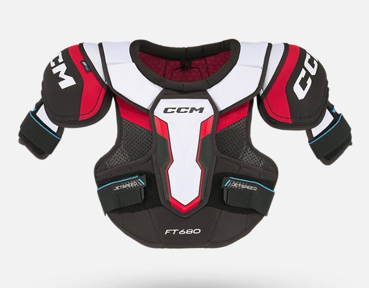 CCM JETSPEED 680 SHOULDER PADS SENIOR, Size: Small