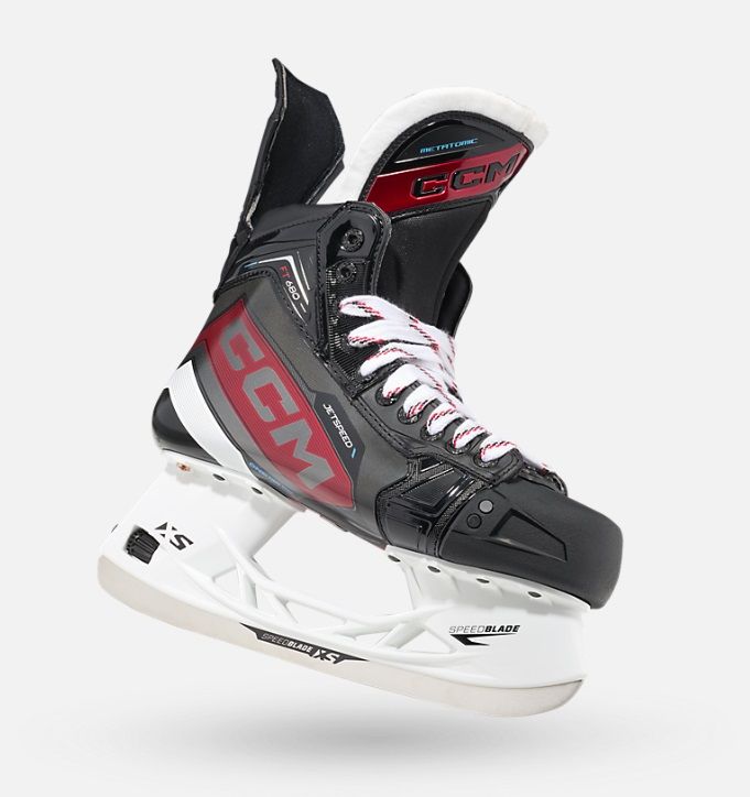 JETSPEED FT680 PLAYER SKATES INTERMEDIATE, Size: 4