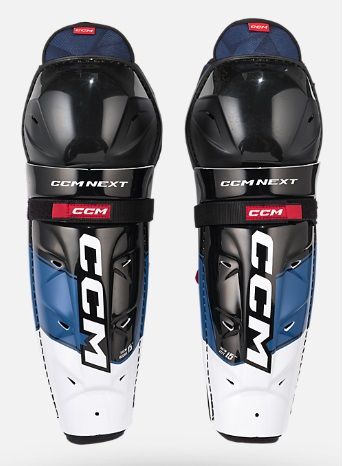 CCM NEXT SHIN GUARDS - SENIOR, Size: 14