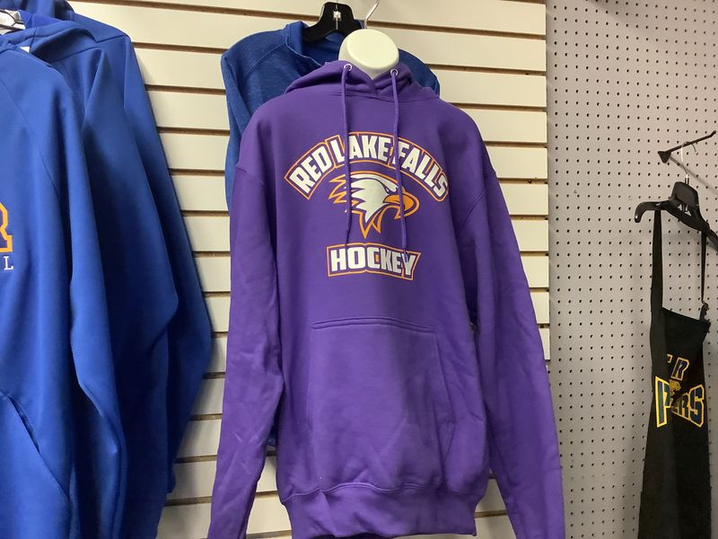 RLF Hockey Fleece Pullover Hoodie , Size: Small