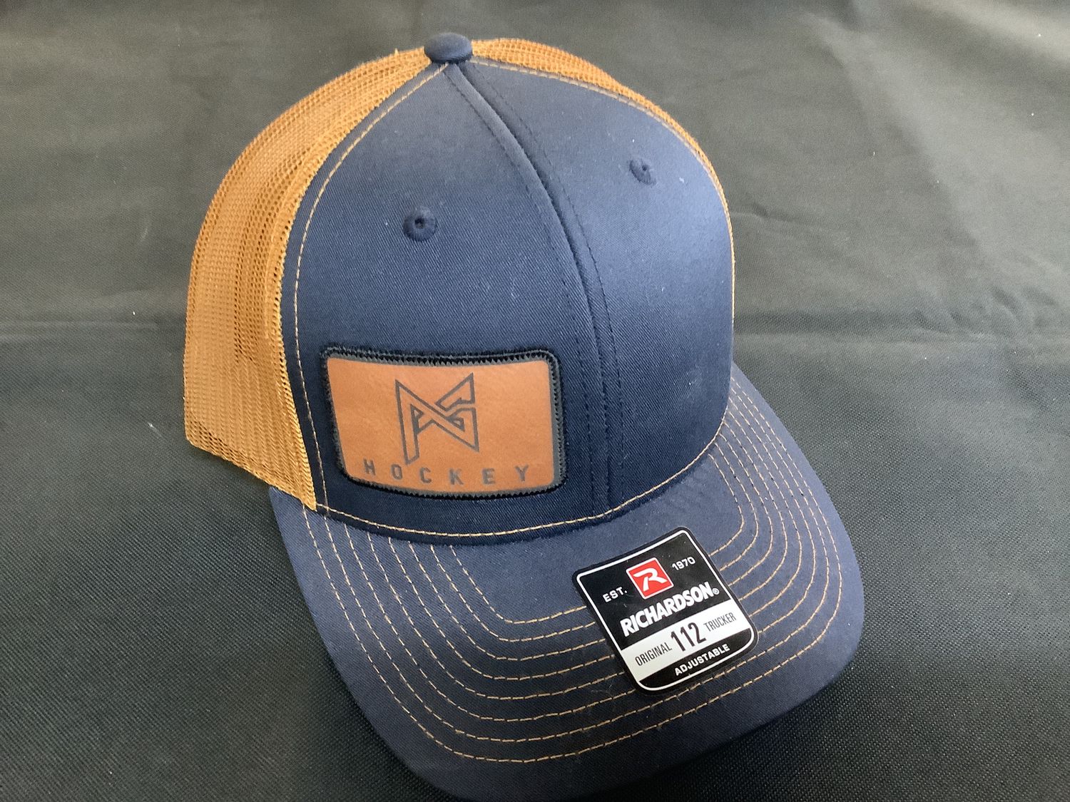 Prowler Girls Hockey Snapback Hats , Color: Navy/Caramel