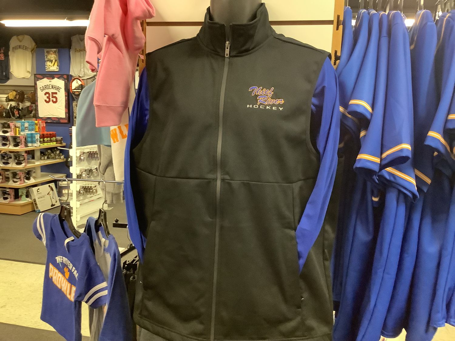 Thief River Hockey Sport-Tek® Soft Shell Vest, Size: Small