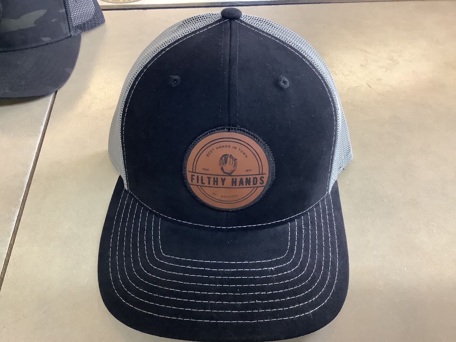 Filthy Hands Snapback, Color: Raven/Aluminum